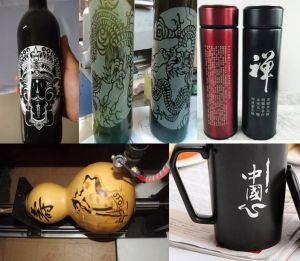 钦州钦北区酒瓶葫芦工艺品激光雕刻机